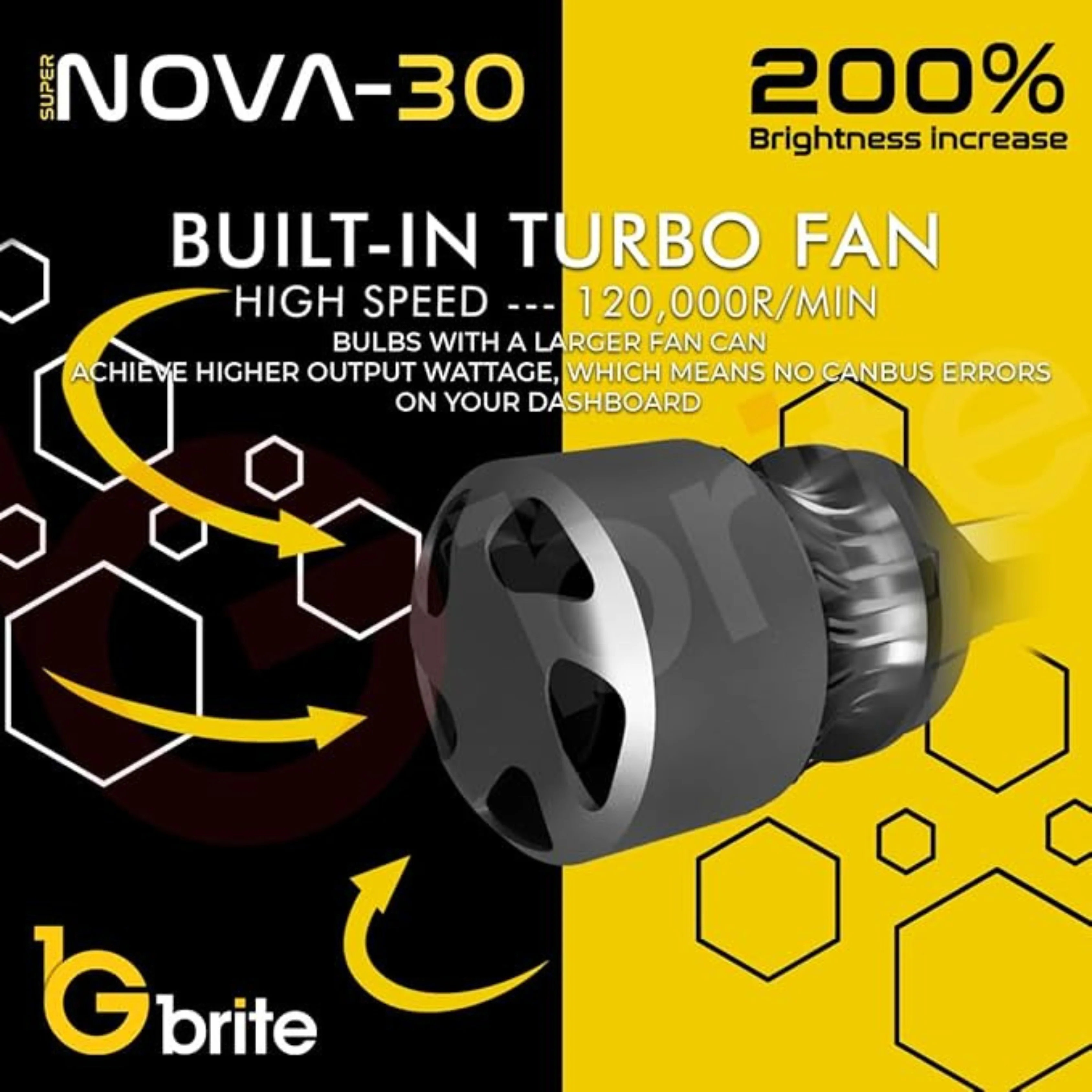 9006/ 9012 Headlight Bulb Specially Built With Car Specific Adapters, Xenon Bright White - Image 6