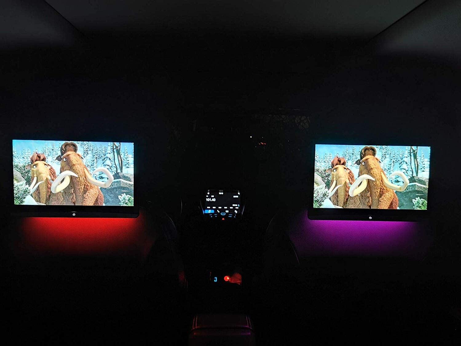 12.5" Android Rear Entertainment Headrest Screen Pair - Image 9