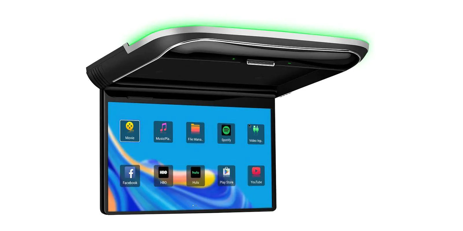 Android Rear Entertainment Car Roof Mount Monitor - Image 3