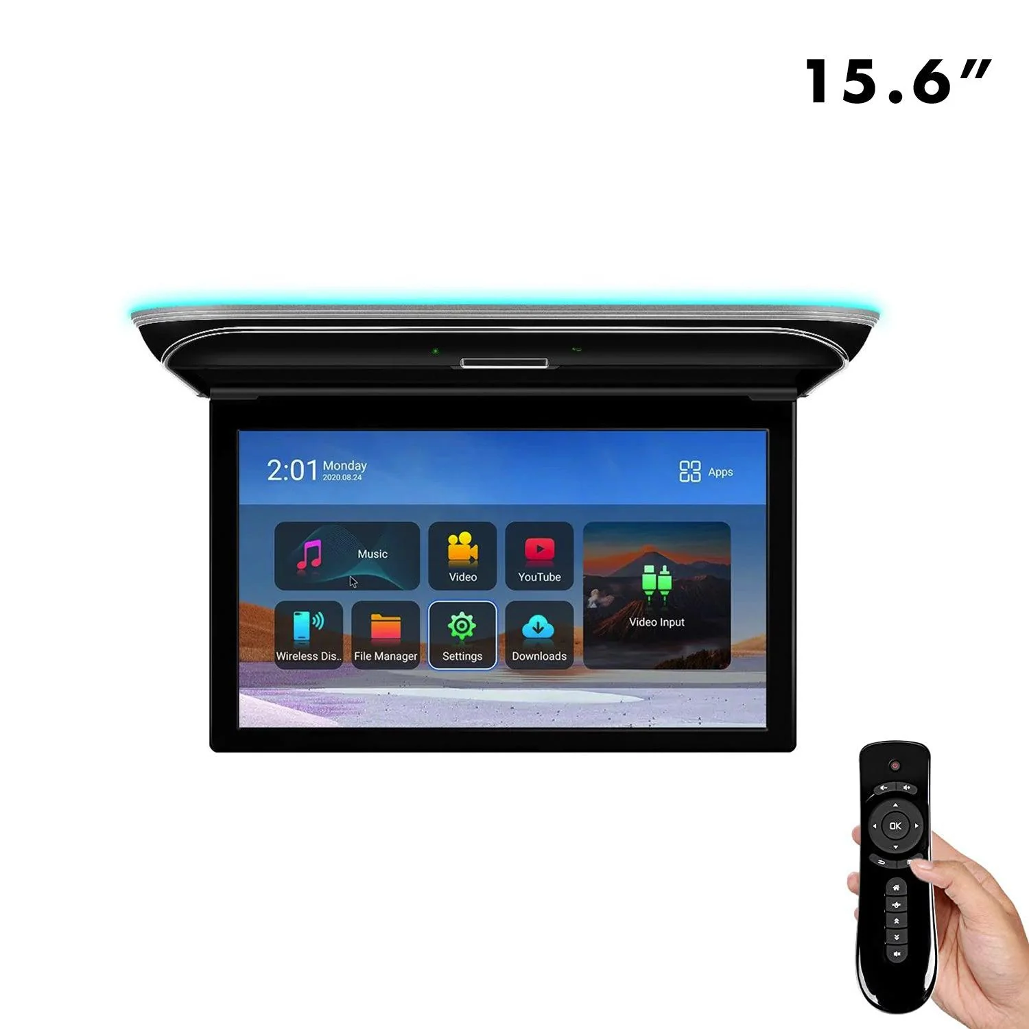 Android Rear Entertainment Car Roof Mount Monitor - Image 9