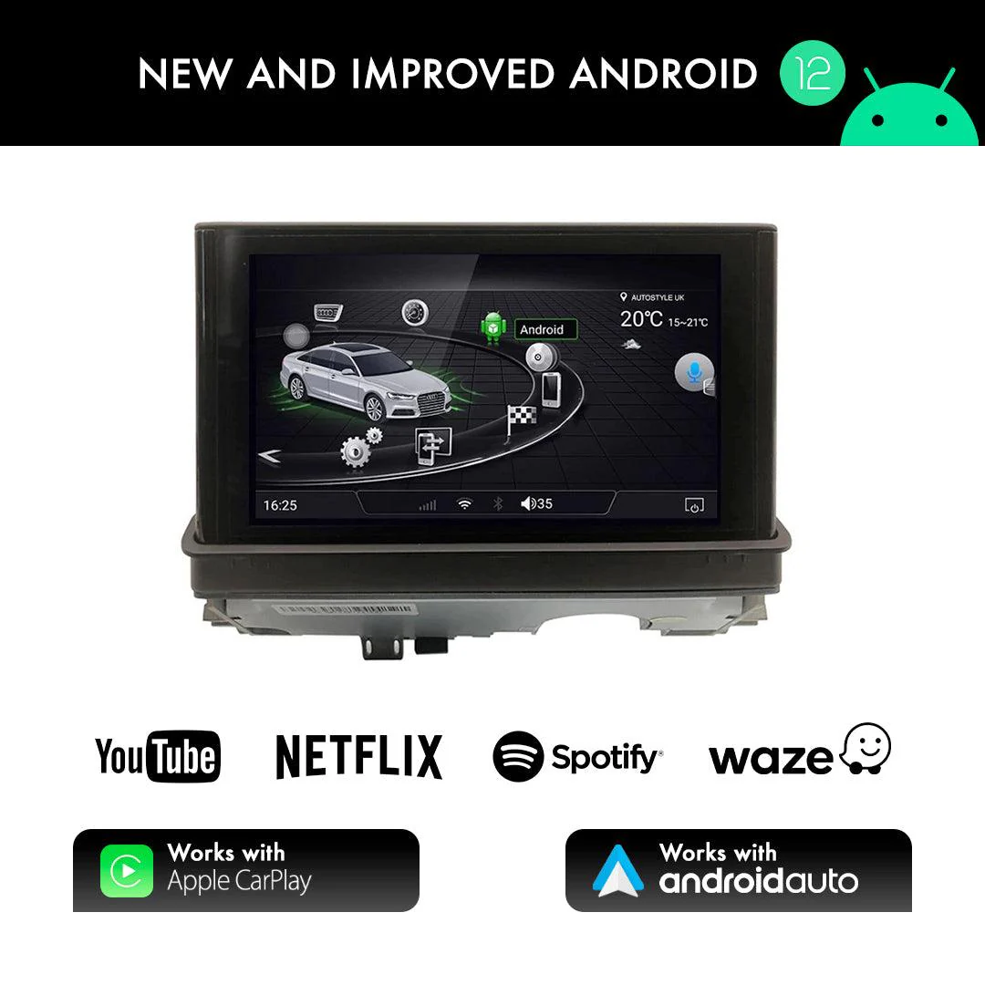 Audi A3 Apple Carplay / Android Auto 7" Flip-Out Stereo Upgrade (2014-2018) - Image 3