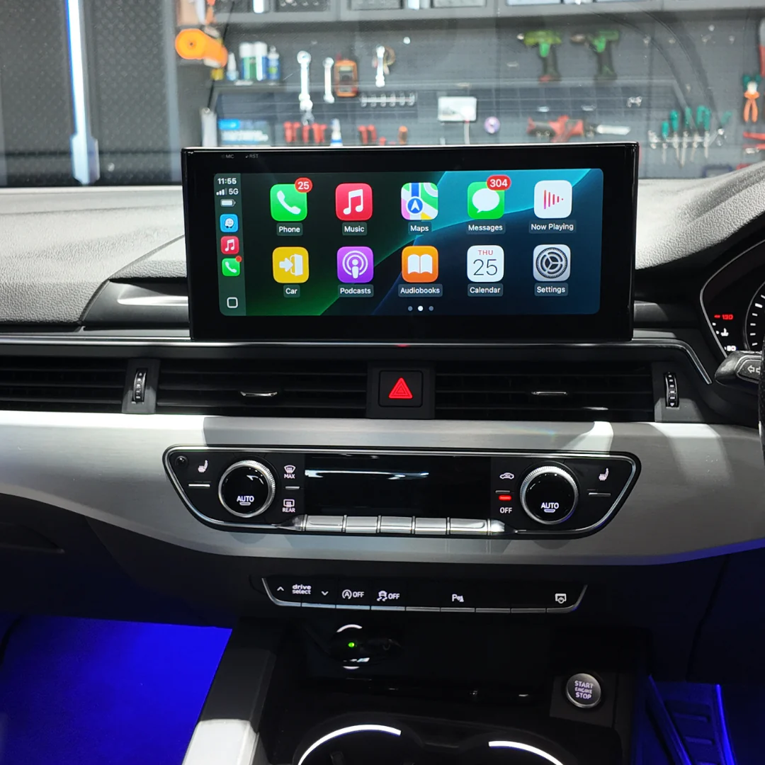 Audi A4 B9(2017-) Apple CarPlay Android Auto 10.25" Touch Screen RHD - Image 4