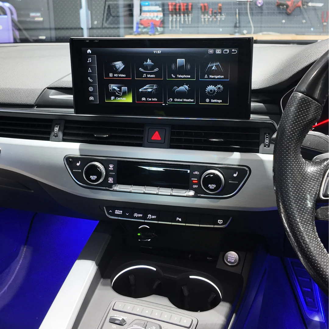 Audi A4 B9(2017-) Apple CarPlay Android Auto 10.25" Touch Screen RHD - Image 5