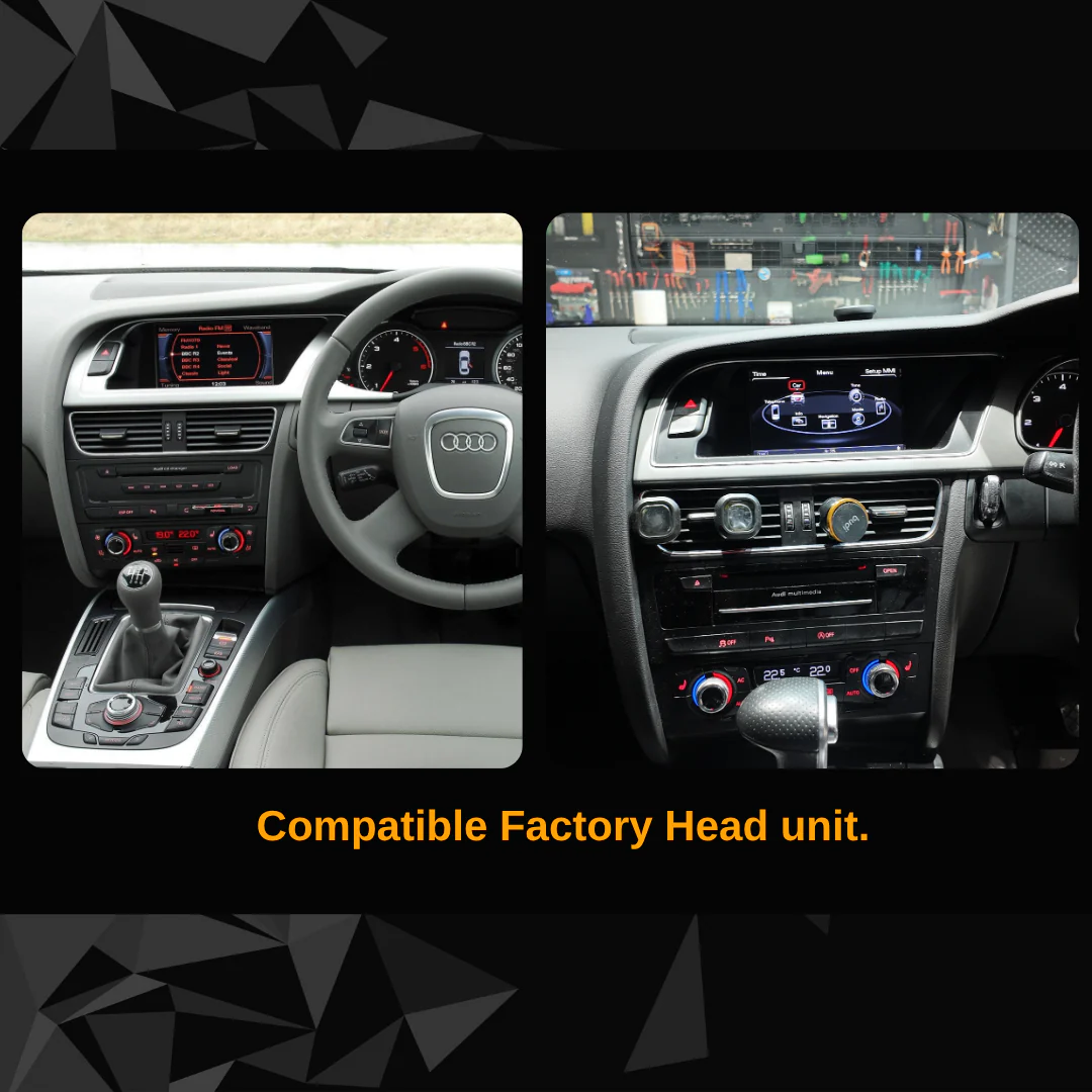 Audi A5 (2009-2016) Apple CarPlay Android Auto 10.25" Touch Screen RHD - Image 9