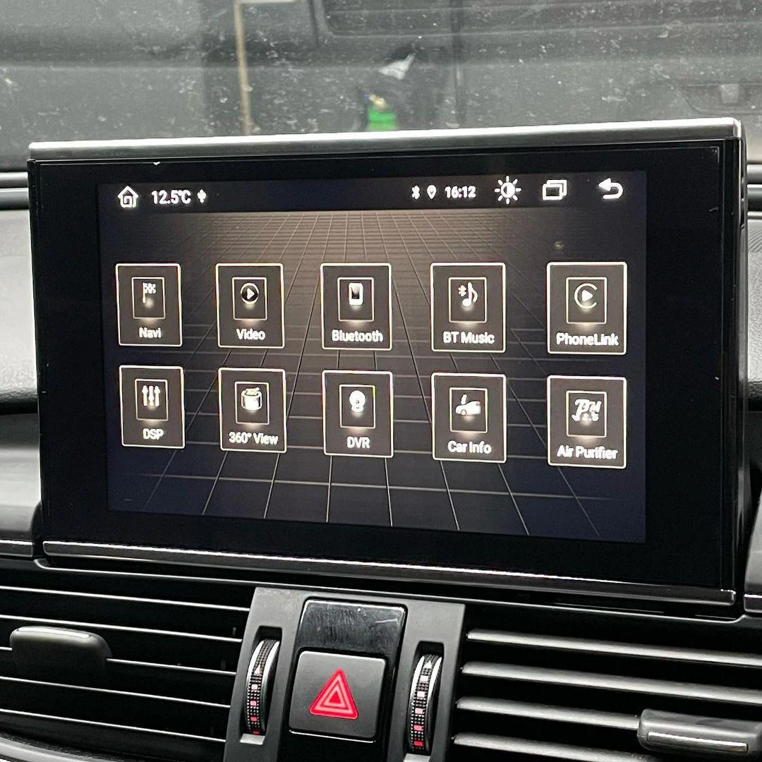 Audi A6  Apple Carplay / Android Auto 9" Flip-Out Stereo Upgrade (2011-2018) - Image 5