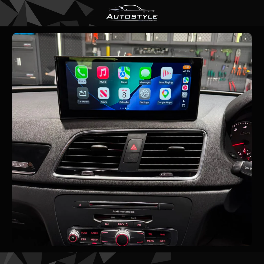 Audi Q3 Apple CarPlay Android Auto 10.25" Touch Screen Upgrade (2010-2015) - Image 2