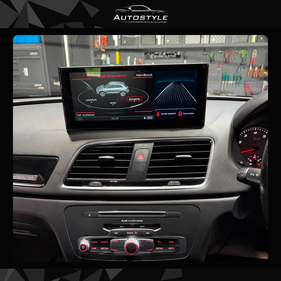 Audi Q3 Apple CarPlay Android Auto 10.25" Touch Screen Upgrade (2010-2015) - Image 4