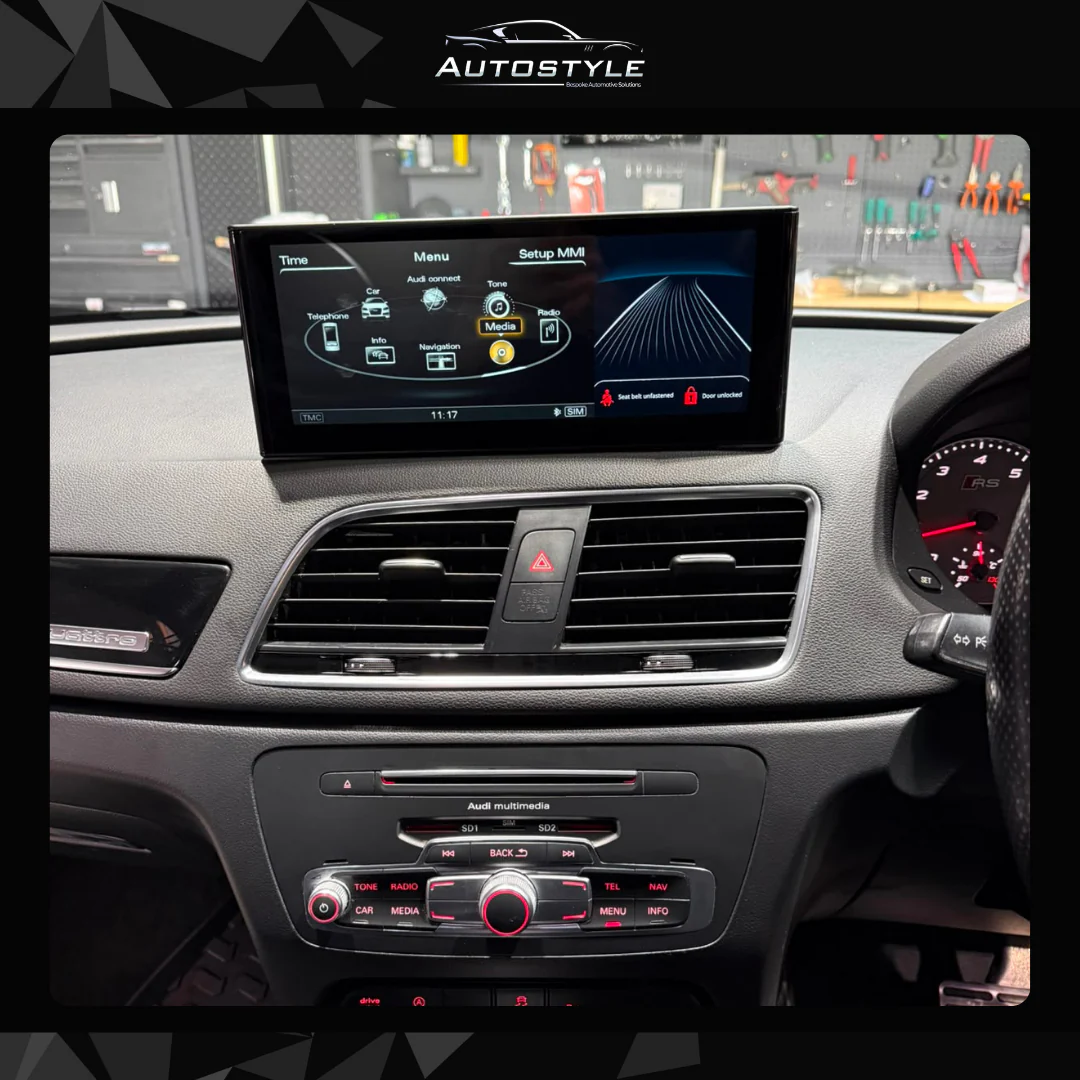 Audi Q3 Apple CarPlay Android Auto 10.25" Touch Screen Upgrade (2010-2015) - Image 5