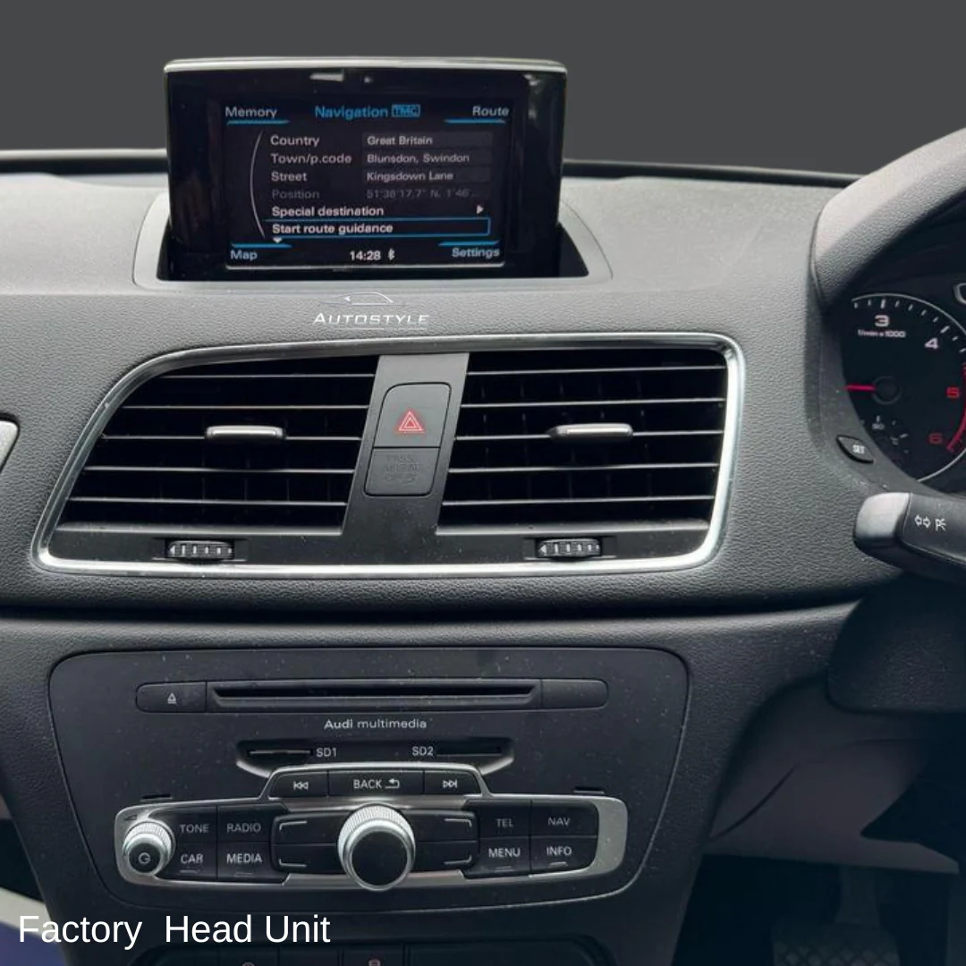 Audi Q3 Apple CarPlay Android Auto 10.25" Touch Screen Upgrade (2010-2015) - Image 8