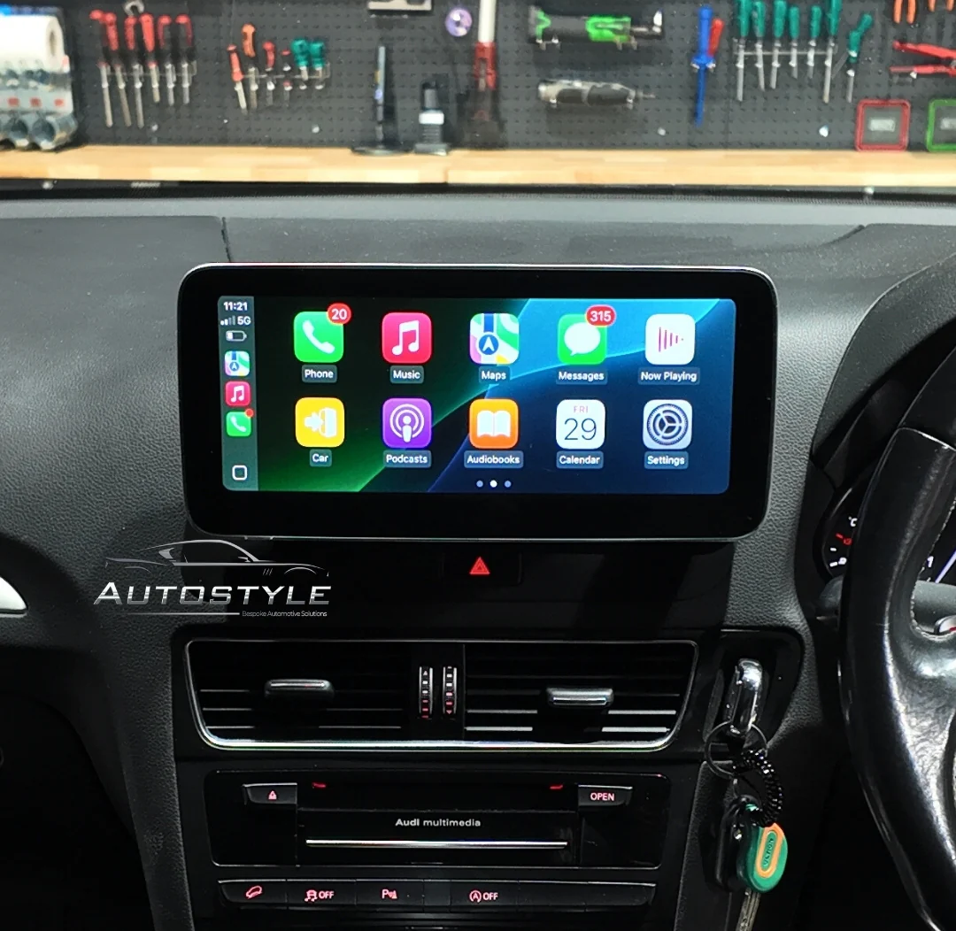 Audi Q5 (2009-2016) Apple CarPlay Android Auto 10.25" Touch Screen RHD - Image 3