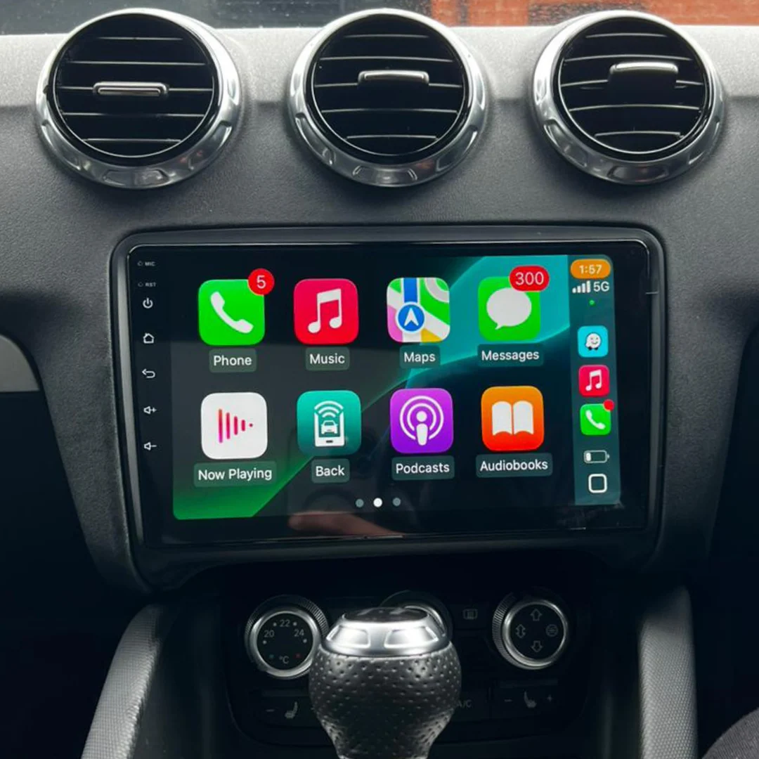 Audi TT Apple Carplay / Android Auto 9" Stereo Upgrade (2006-2014) - Image 4