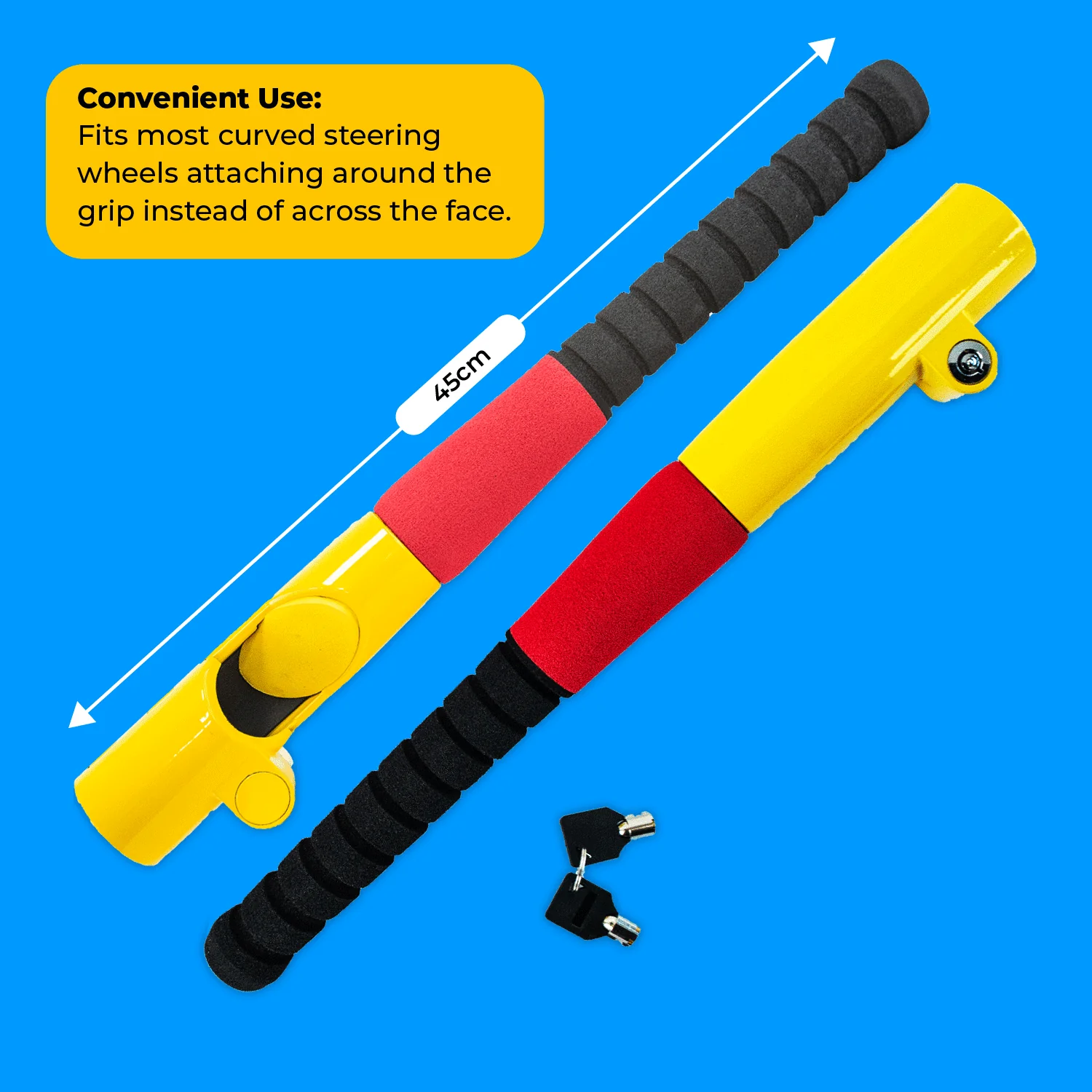 Baseball Steering Lock - Image 4