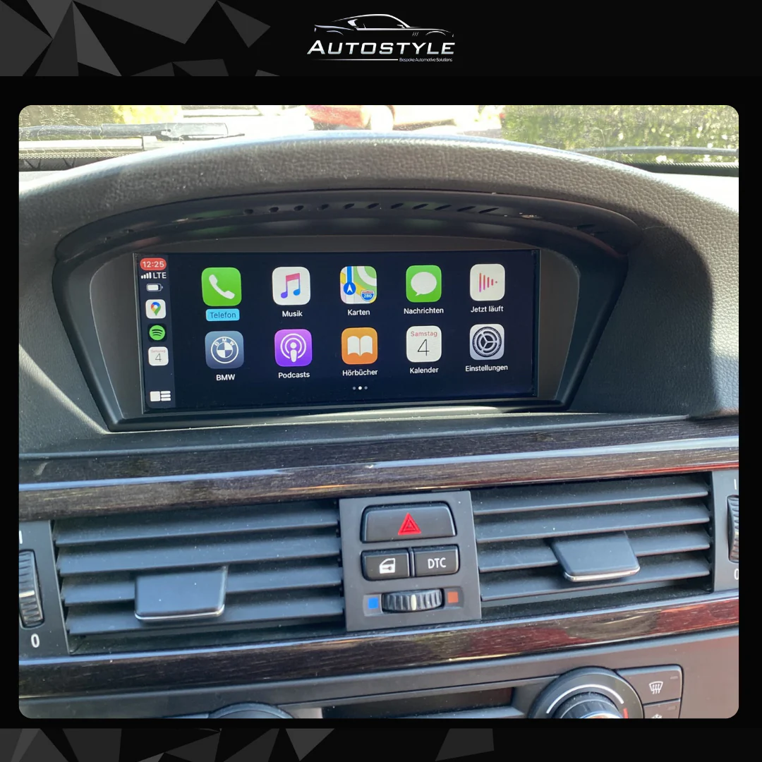 BMW 3 Series E90/E91/E92/E93 (2005-2011) Apple CarPlay Android Auto 8.8" Touch Screen - Image 5
