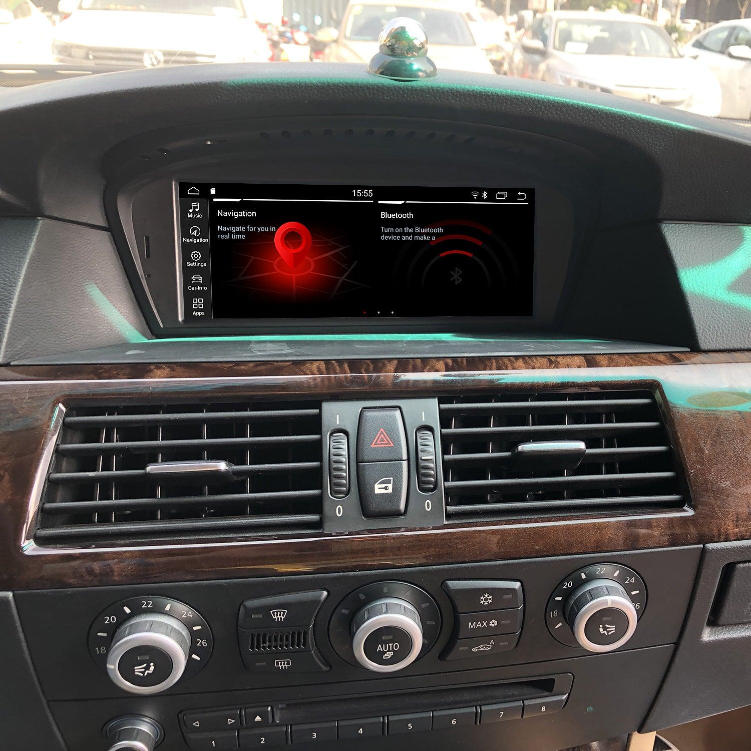 BMW 5 Series E60/E61 (2004-2010) CCC Apple CarPlay Android Auto 10.25" Touch Screen - Image 4