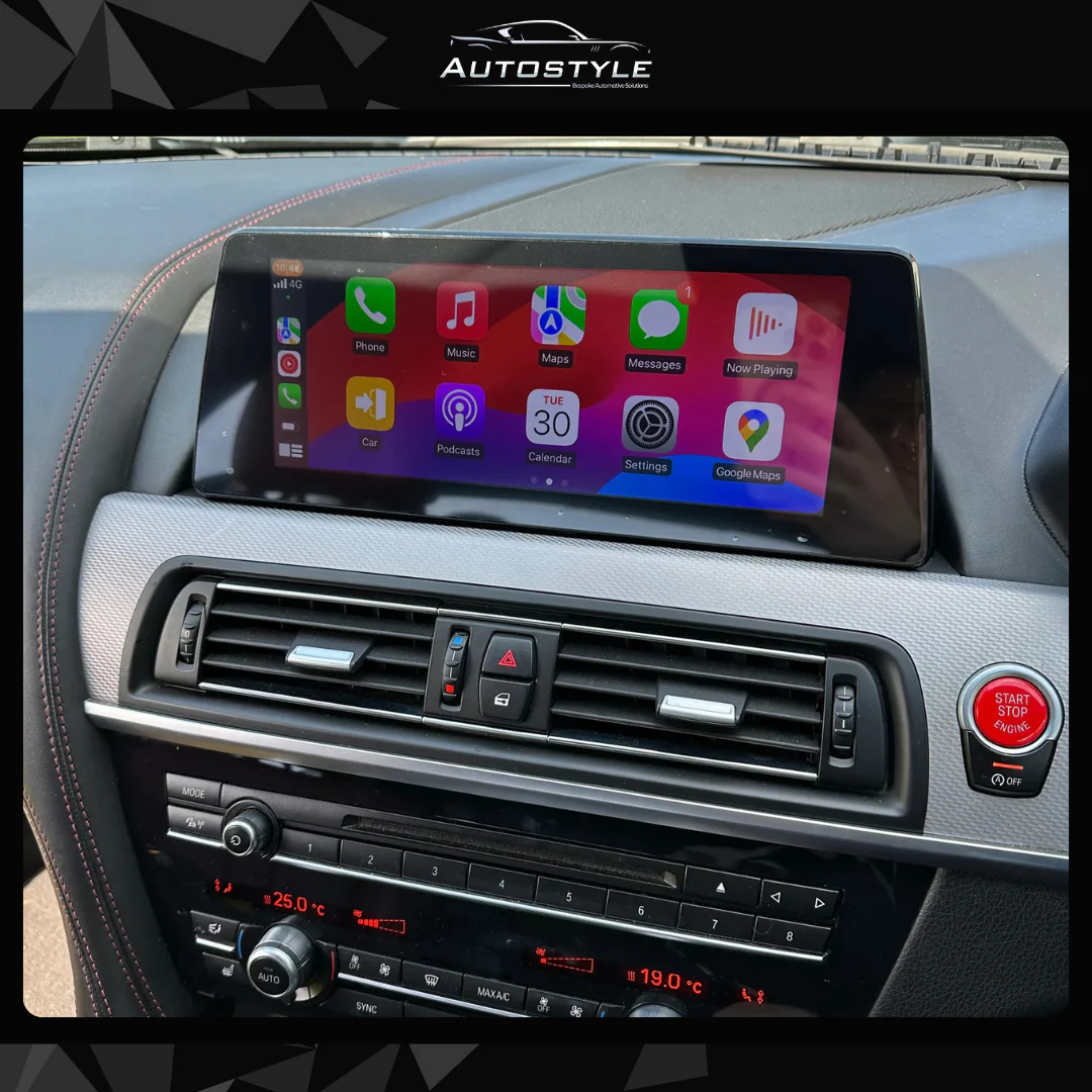 BMW 6 Series F06 F12 F13 Apple CarPlay Android Auto 10.25" Touch Screen CIC/NBT - Image 3
