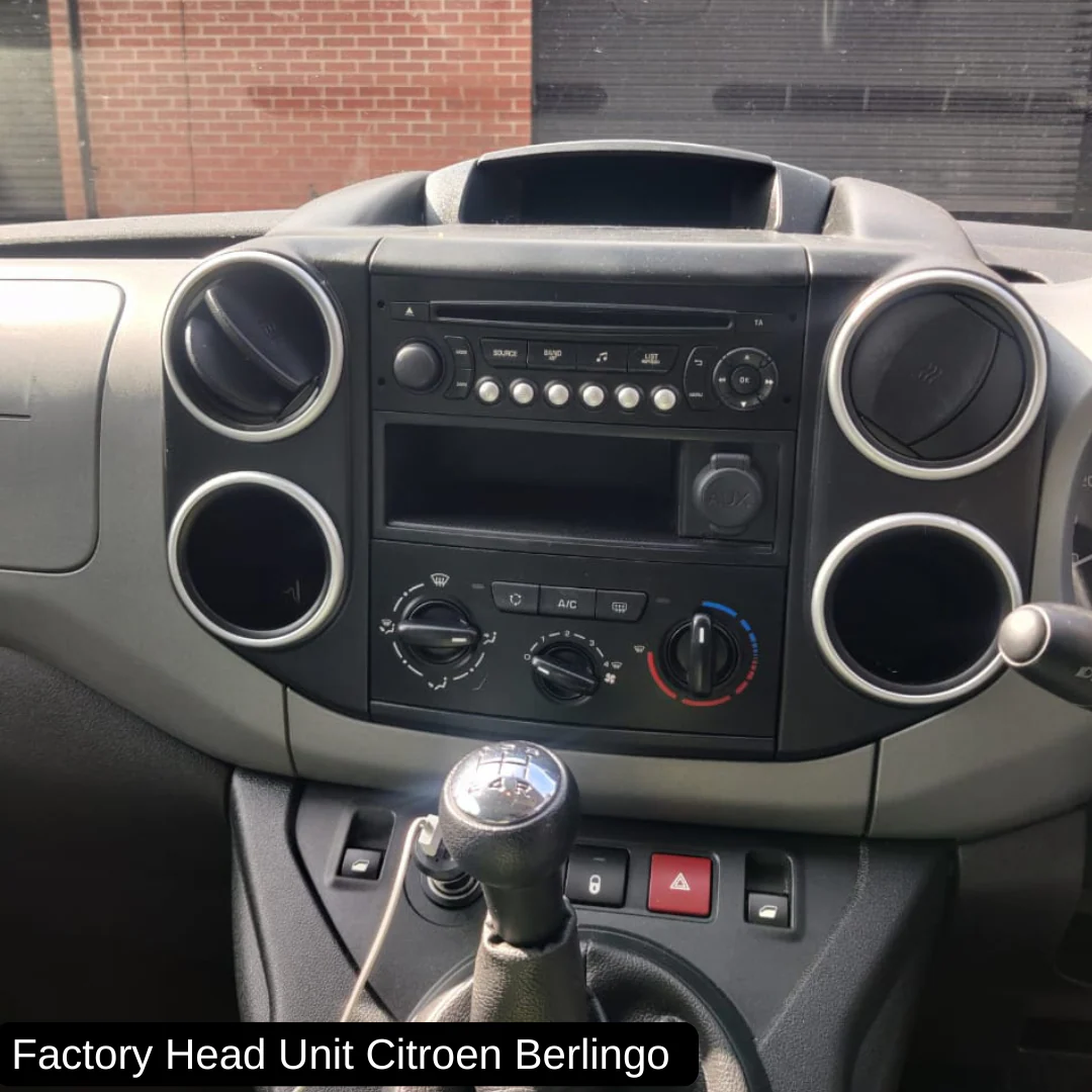 Citroen Berlingo 2, C2, C3 Apple Carplay / Android Auto 9" Stereo Upgrade (2001-2019) - Image 6
