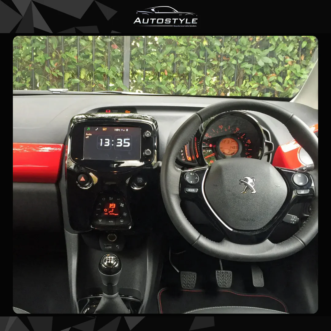 Citroen C1 Peugeot 108 Toyota Aygo Apple Carplay / Android Auto 10" Stereo Upgrade (2014-21) - Image 4