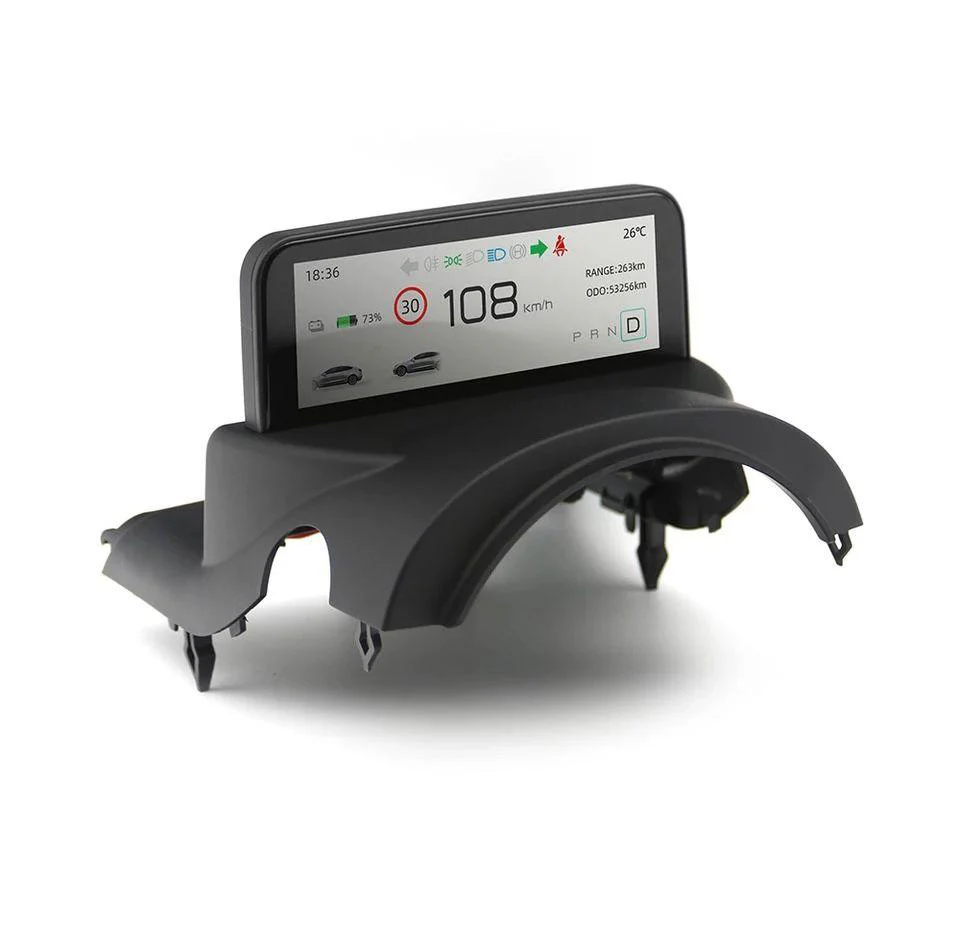 Tesla Model 3 / Model Y LCD Virtual Cluster Clock Upgrade - Image 4