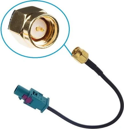 Fakra to SMA Adapter Cable for Factory DAB / GPS Antenna Retention - Image 3