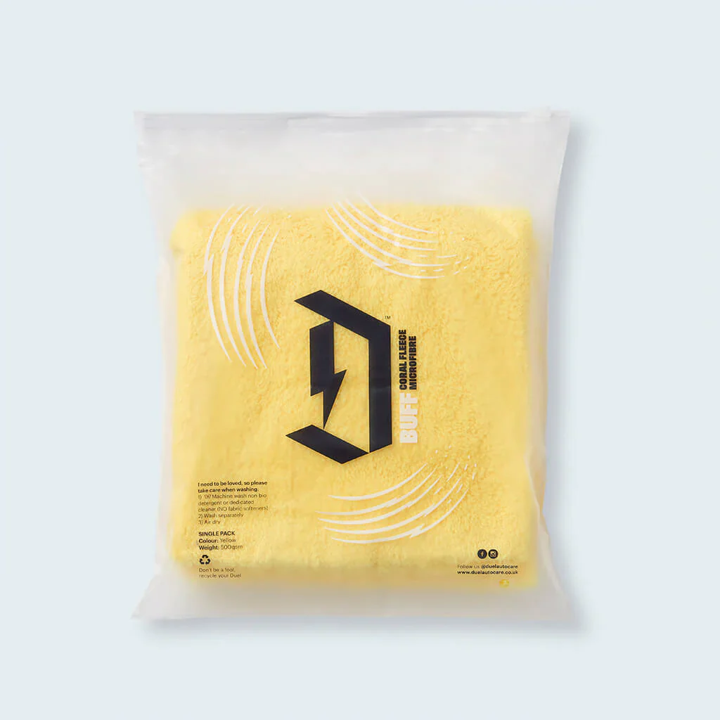 Duel Coral Fleece Microfibre Cloth 40cm*40cm 500gsm