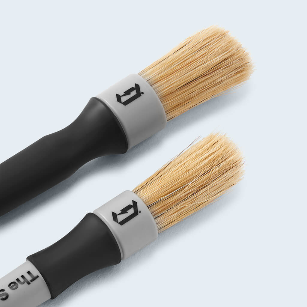 Duel Stiff Detailing Brush - 2 Pack - Image 3