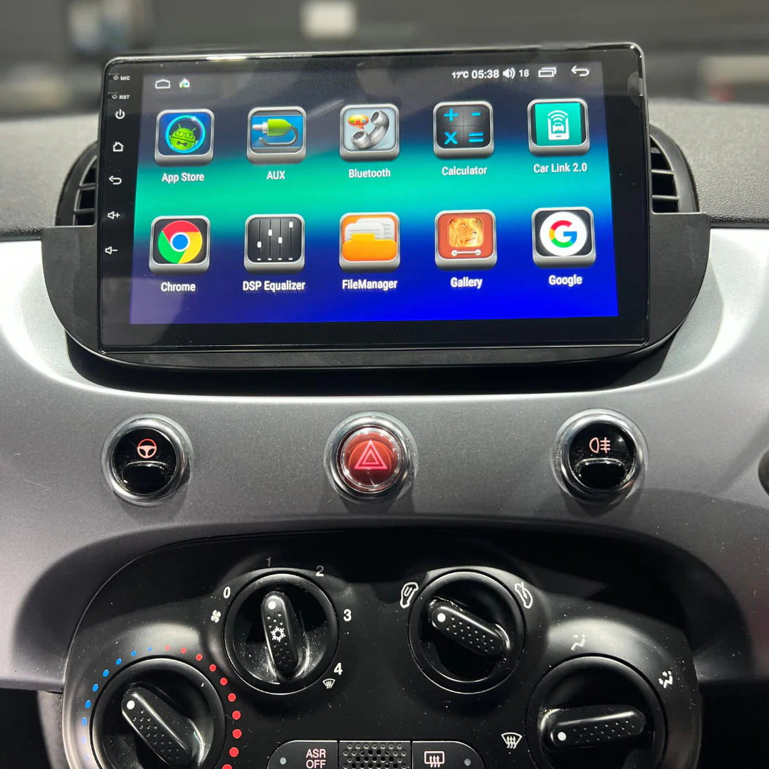Fiat 500 Apple Carplay / Android Auto 9" Stereo Upgrade 2010-15 - Image 4