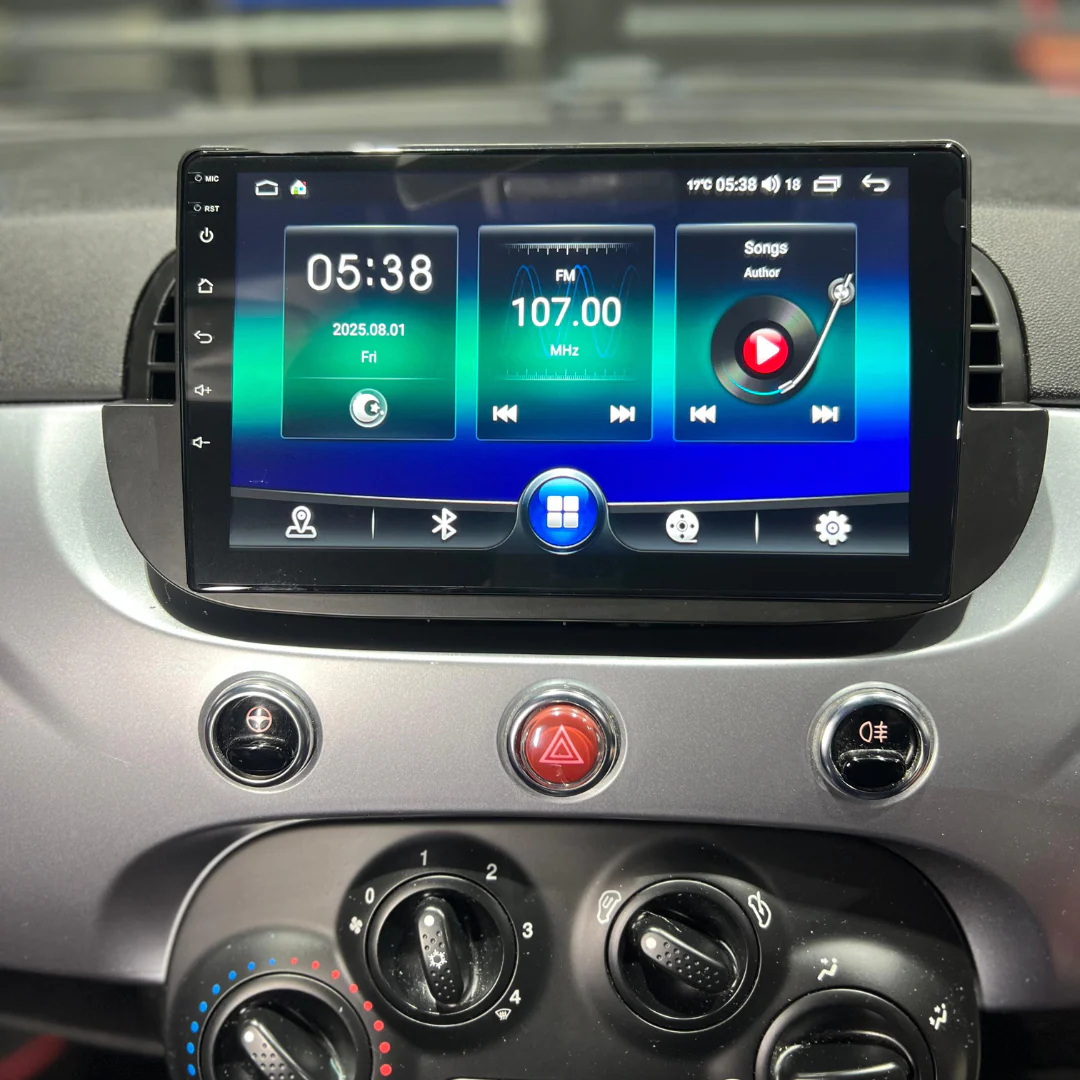 Fiat 500 Apple Carplay / Android Auto 9" Stereo Upgrade 2010-15 - Image 5