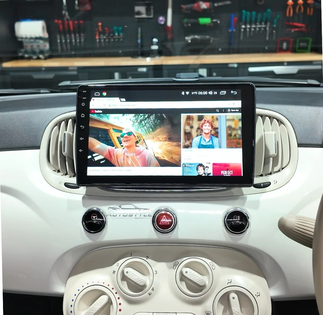 Fiat 500 Apple Carplay / Android Auto 9" Stereo Upgrade 2015+ - Image 6