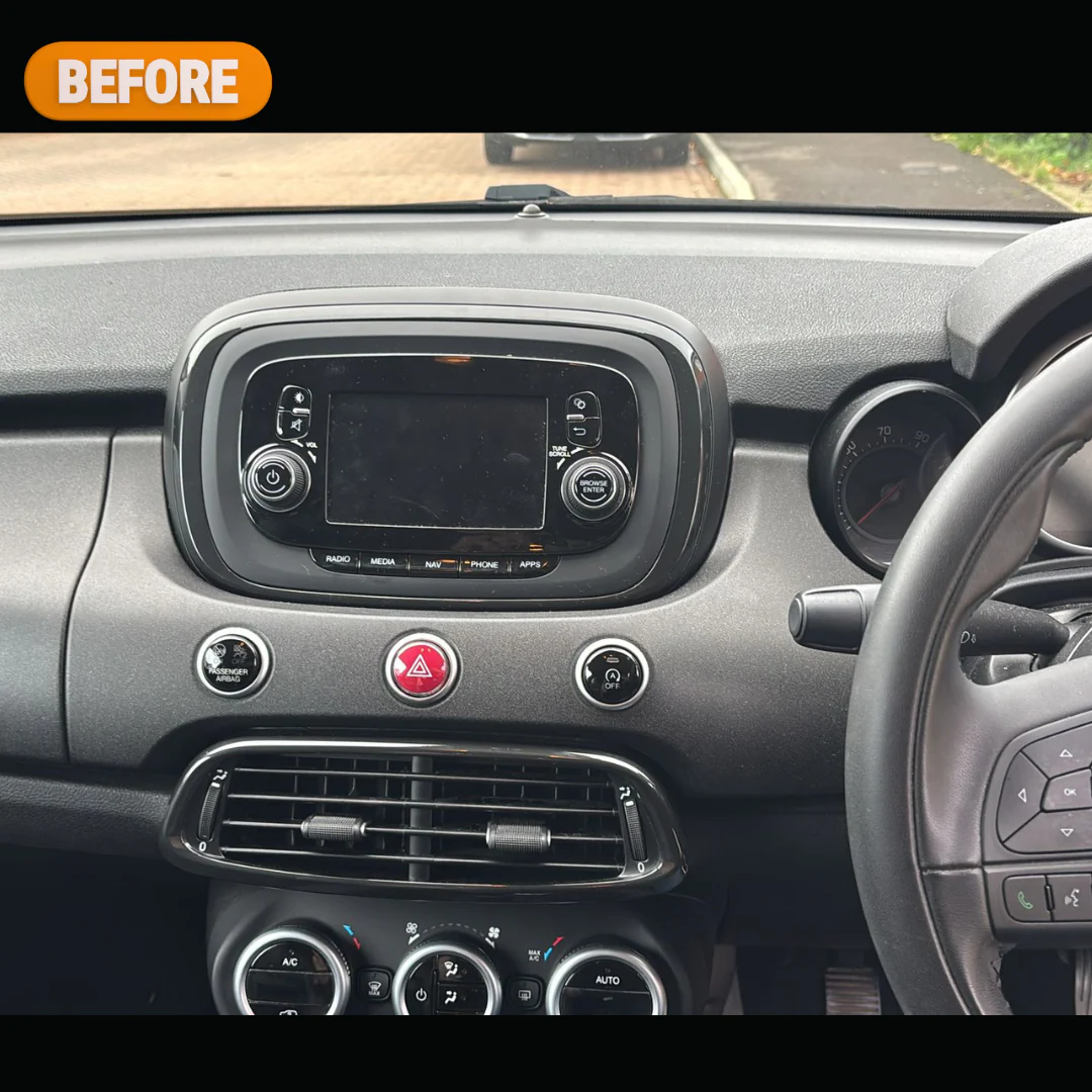 Fiat 500X Apple Carplay / Android Auto 9" Stereo Upgrade - Image 4