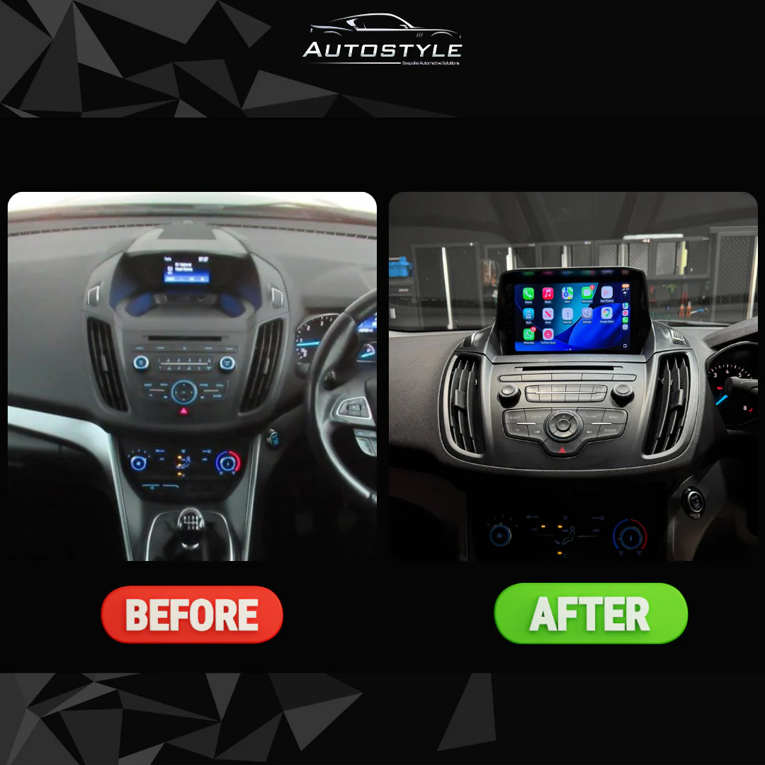 Ford Kuga C-Max Escape Apple Carplay / Android Auto 9" Stereo Upgrade 2013-2018 - Image 5