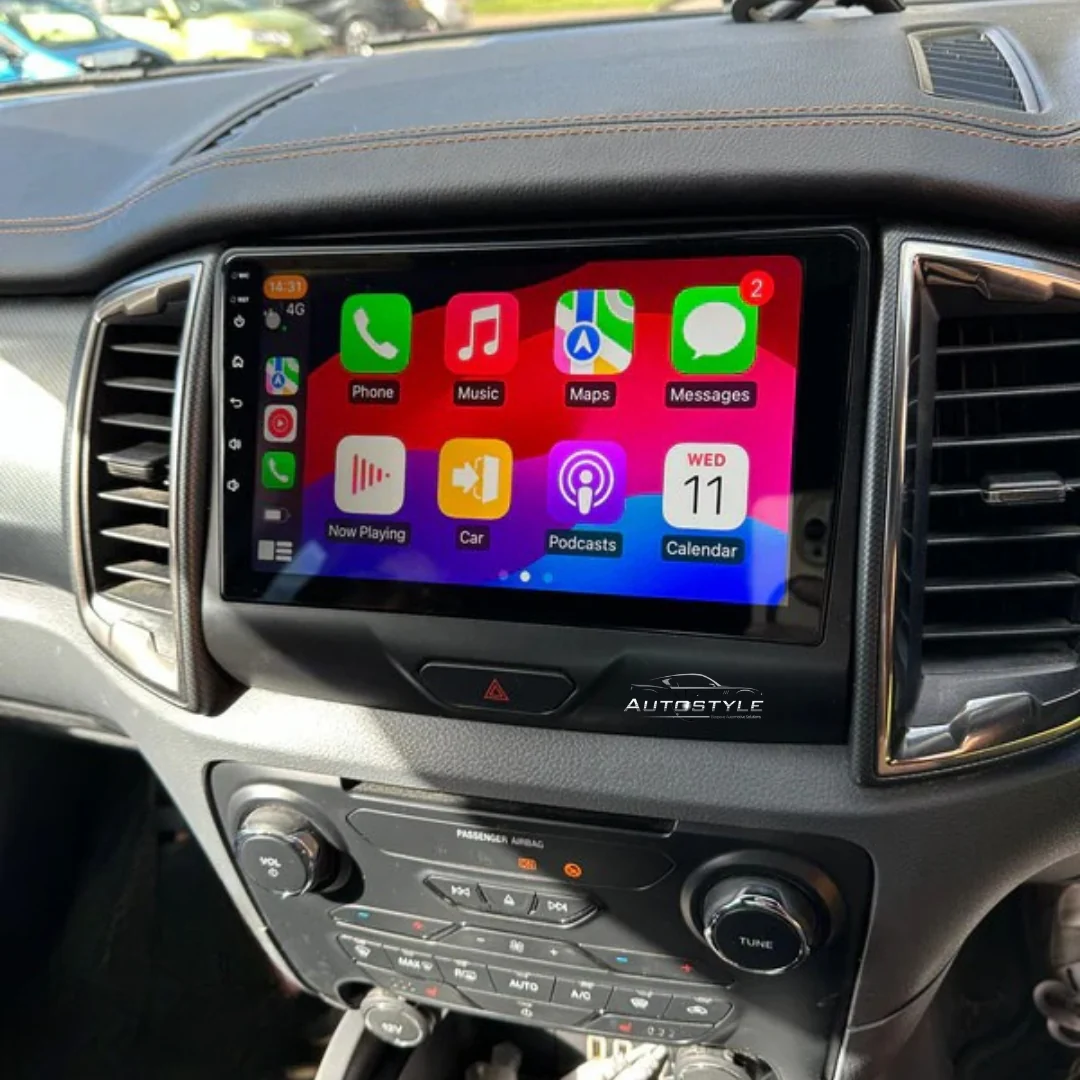 Ford Ranger Apple Carplay / Android Auto 9" Stereo Upgrade (2016-21) - Image 3