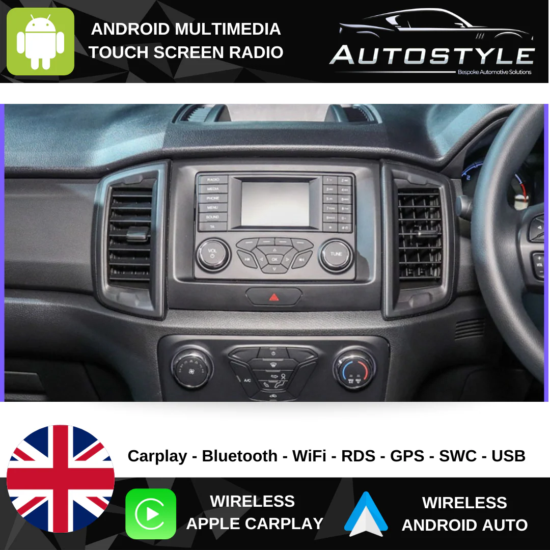 Ford Ranger Apple Carplay / Android Auto 9" Stereo Upgrade (2016-21) - Image 9