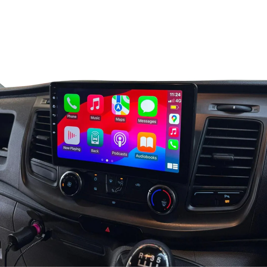 Ford Transit Custom Apple Carplay / Android Auto 10" Stereo Upgrade - Image 3