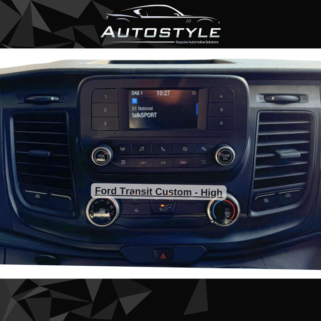 Ford Transit Custom Apple Carplay / Android Auto 10" Stereo Upgrade - Image 6