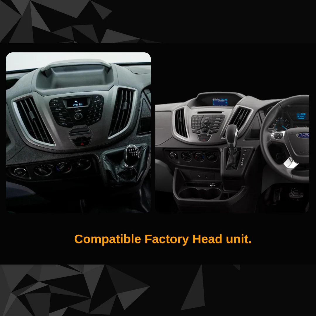 Ford Transit Custom Apple Carplay / Android Auto 9" Stereo Upgrade (2012-2018) - Image 5