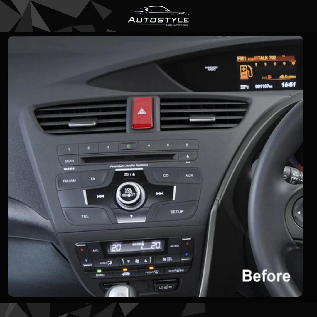 Honda Civic 9 FK Apple Carplay / Android Auto 09" Stereo Upgrade 2011-2017 - Image 4