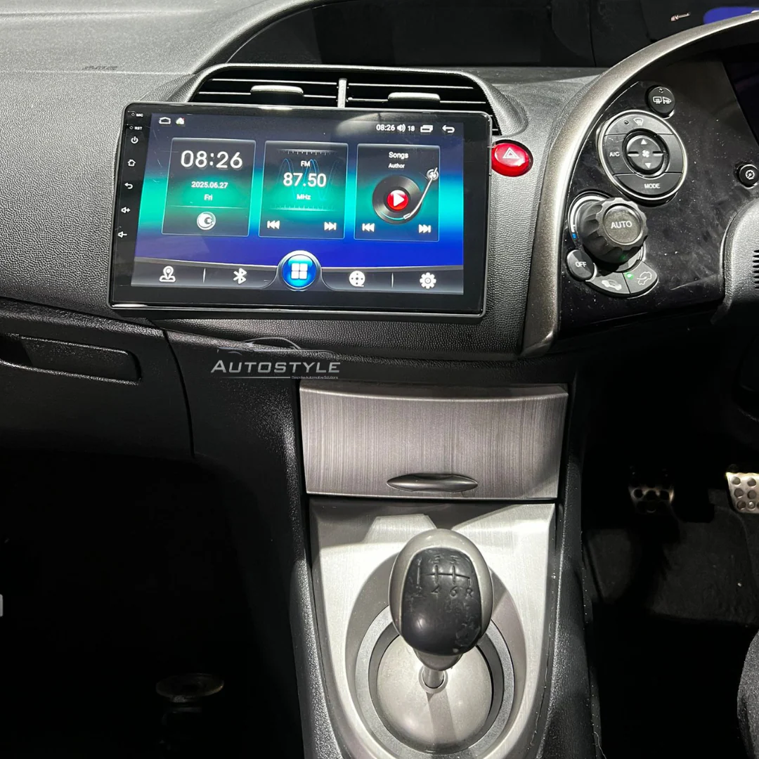 Honda Civic 8 FK Apple Carplay / Android Auto 09" Stereo Upgrade 2005-11 - Image 5