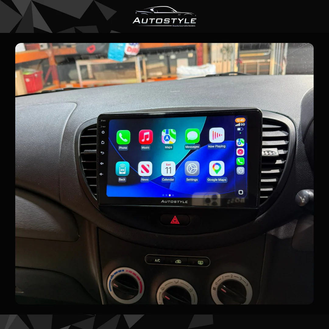 Hyundai i10 Apple Carplay / Android Auto 9" Stereo Upgrade (2007-12) - Image 2