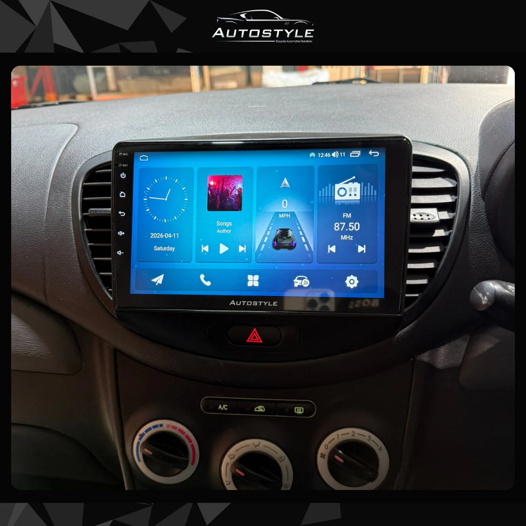 Hyundai i10 Apple Carplay / Android Auto 9" Stereo Upgrade (2007-12) - Image 3