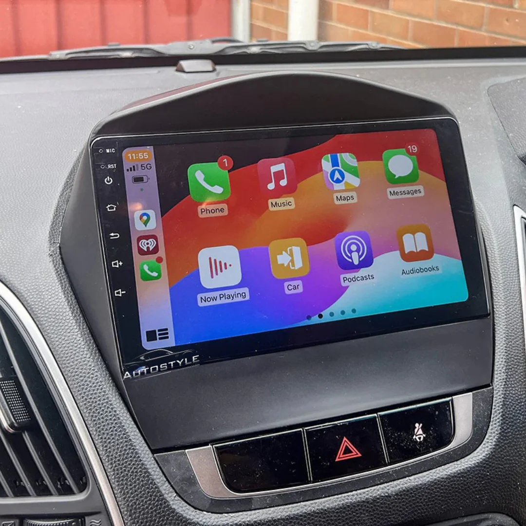 Hyundai Tucson IX35  Apple Carplay / Android Auto 9" Stereo Upgrade (2009-2015) - Image 3