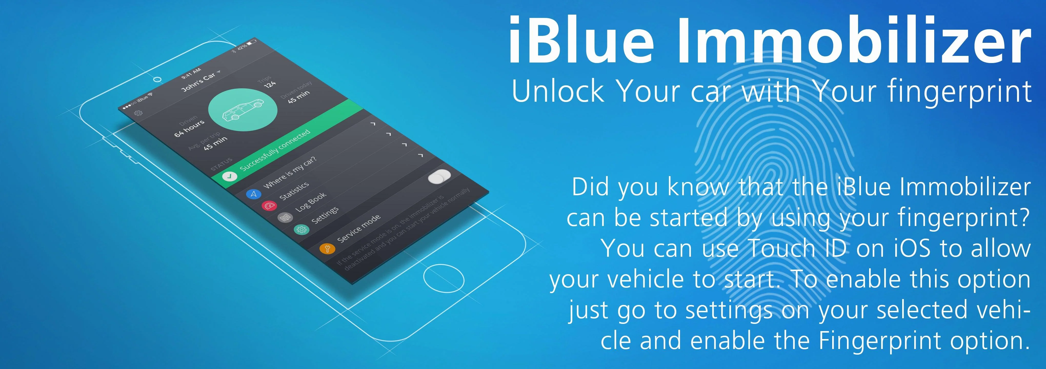 iBlue Immobiliser / Protect Any Vehicle With Your Smartphone / Fleet Mode For Unlimited Vehicles Also Available - Image 3