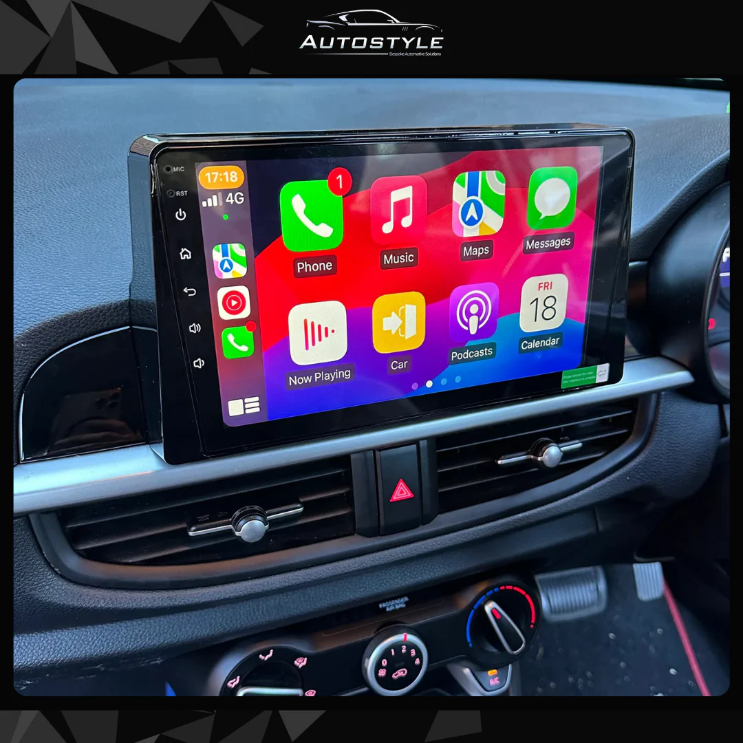 Kia Picanto Morning Apple Carplay / Android Auto 9" Stereo Upgrade 2017-2021 - Image 2