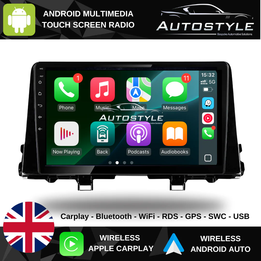 Kia RIO 1 YB KX Cross Apple Carplay / Android Auto 9" Stereo Upgrade 2016-2020 - Image 2