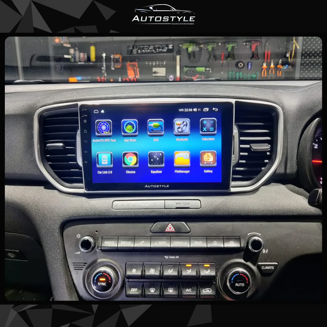 Kia Sportage Apple Carplay / Android Auto 9" Stereo Upgrade 2016-20 - Image 3