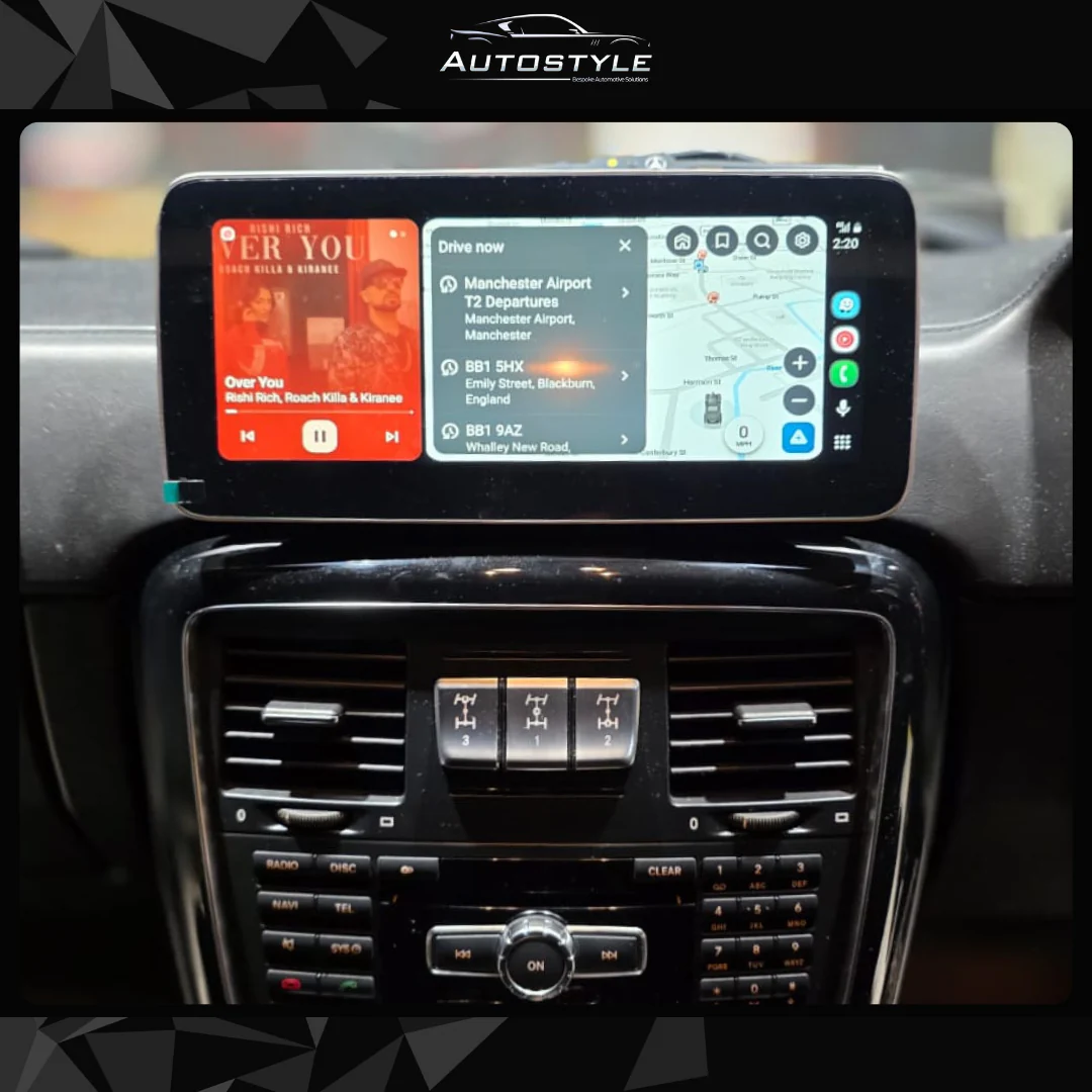 Mercedes-Benz G Class G350/G500/G63/G65 (2010-2017) Apple CarPlay Android Auto 10.25" Touch Screen - Image 4
