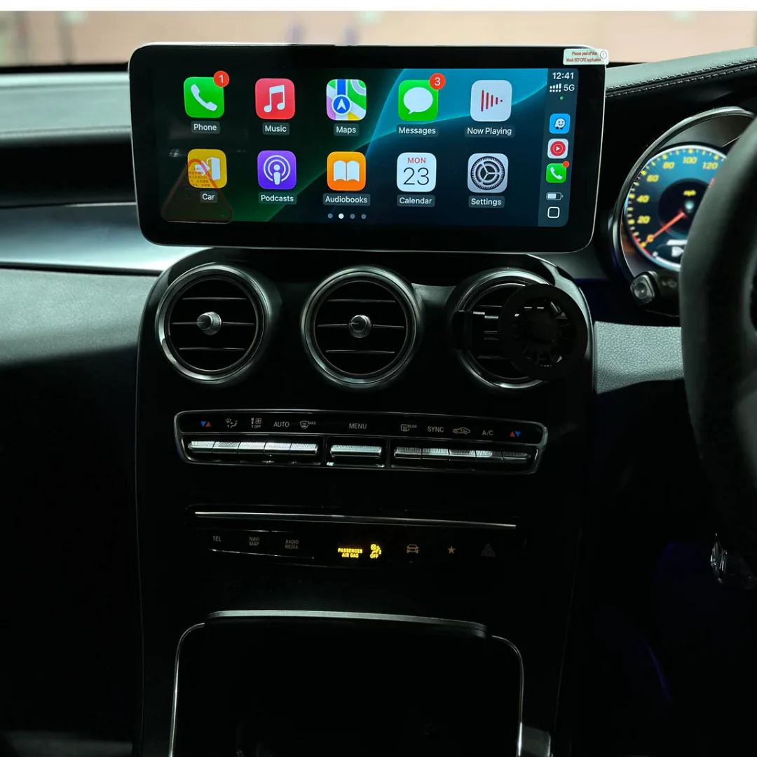 Mercedes-Benz GLC (2016-2022) Apple CarPlay Android Auto 10.25" Touch Screen - Image 8