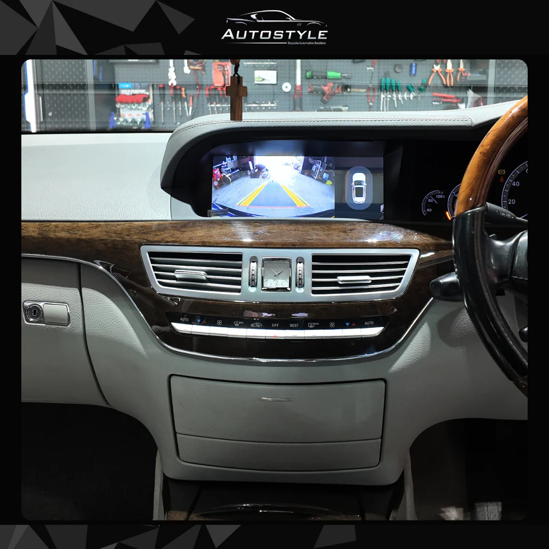 Mercedes-Benz S Class W221 (2005-2013) Apple CarPlay Android Auto 10.25" Touch Screen RHD - Image 6