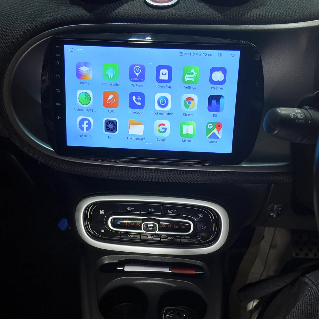 Mercedes-Benz Smart forTwo Apple Carplay / Android Auto 9" Stereo Upgrade 2014-2021 - Image 5