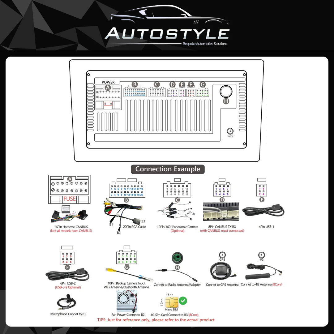 Fiat 500 Apple Carplay / Android Auto 9" Stereo Upgrade 2010-15 - Image 15