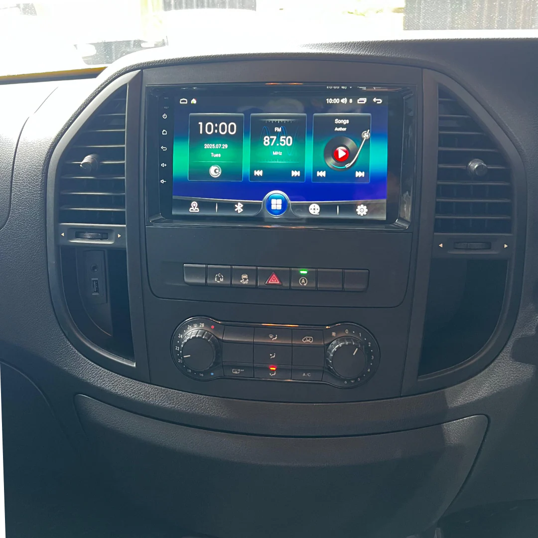 Mercedes-Benz A Class, B Class, Sprinter, Vito, Viano, Crafter Apple Carplay / Android Auto 9" Stereo Upgrade - Image 7